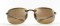 Image showing the Maui Jim H807 Ho'okipa Readers +2.50 10 Sunglasses. This is a Tortoise Rimless Wrap Around shaped frame in Plastic shown here from the front.